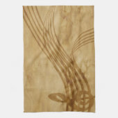 Violin key theedoek (Verticaal)