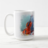 Violín Koffiemok (Links)