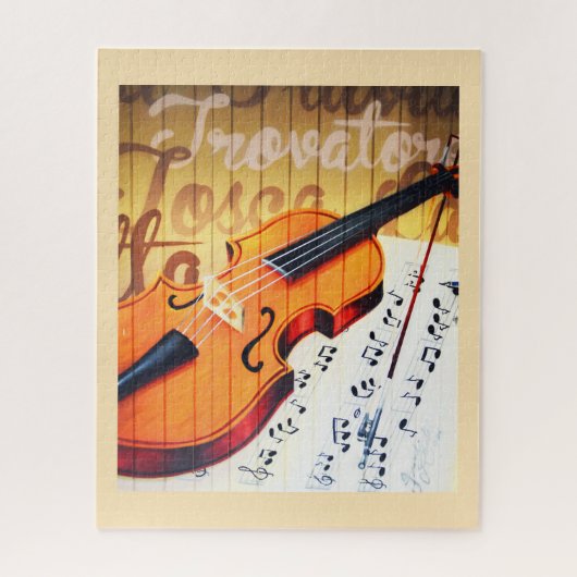 Violin Legpuzzel (Verticaal)