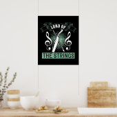 Violin - Lord of the Strings Poster (Keuken)