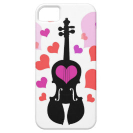 Violin love iPhone 5/5S Hoesje