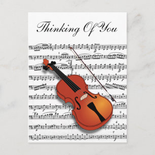 Violin Lover_ Briefkaart