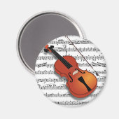 Violin Lover_ Magneet (Voorkant / Achterkant)