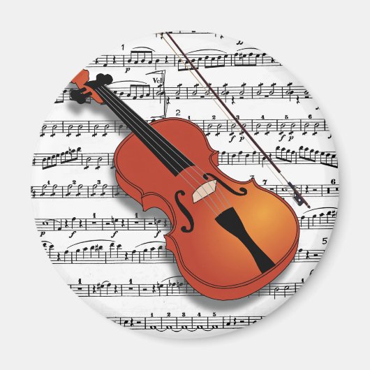 Violin Lover_ Magneet (Voorkant)