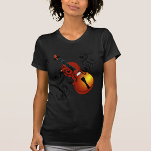 Violin, Lover op Heart_ T-shirt