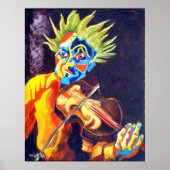 VIOLIN-MAN POSTER (Voorkant)