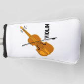 Violin Mok Golfheadcover (Voorkant)