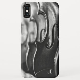 Violin Monogram iPhone XS Max Hoesje