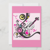 Violin Music Kaart (Voorkant)