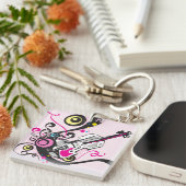 Violin Music Sleutelhanger (Voorkant Rechts)