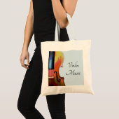 Violin Music Tote Bag (Voorkant (product))