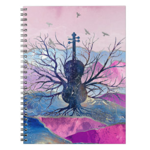 Violin Music Tree Notitieboek