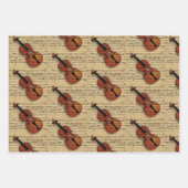 Violin Music Trio Inpakpapier Vel (Voorkant 3)