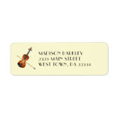 Violin Musician leraar String Orchestra Etiket (Voorkant)