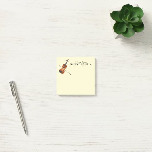 Violin Musician leraar String Orchestra Post-it® Notes (Kantoor)