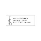 Violin Musician leraar String Orchestra Zelfinktende Stempel (Design)