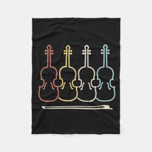 Violin Musician Music Fleece Deken