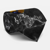 VIOLIN & MUSIQUE NOTES-3 CRAVATE (Roulé)