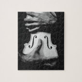 Violin muziek legpuzzel (Verticaal)