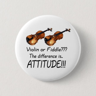 Violin of Fiddle? Ronde Button 5,7 Cm