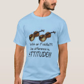 Violin of Fiddle? T-shirt (Voorkant)
