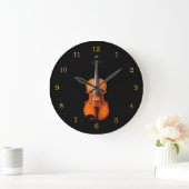 Violin of Viola Clock Grote Klok (Huis)