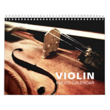 Violin Photo Wall Agenda