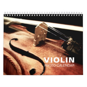 Violin Photo Wall Agenda Kalender