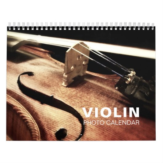 Violin Photo Wall Agenda Kalender (Hoes)