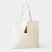 Violin Player Gift for Violinist Viola Cello Violo Tote Bag (Achterkant)