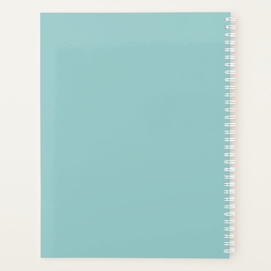 Violin Player Lesson Orchestra Planner (Achterkant)