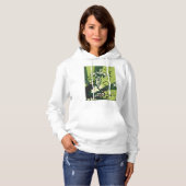 Violin Player Musical Notes Hoodie (Voorkant volledig)