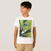 Violin Player Musical Notes T-shirt (Voorkant volledig)