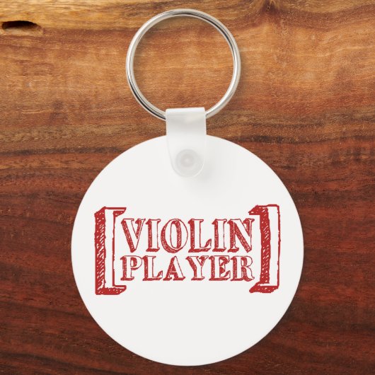 Violin Player Sleutelhanger (Voorkant)