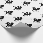 VIOLIN PLAYER-WRAPPING PAPIER (Hoek)