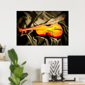 Violin Poster (Thuiskantoor)
