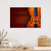 Violin Poster (Keuken)