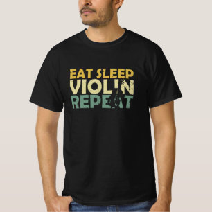 Violin Retro T-shirt