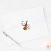 Violin Ronde Sticker (Envelop)