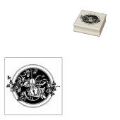 Violin Rubberstempel (Gestempeld)
