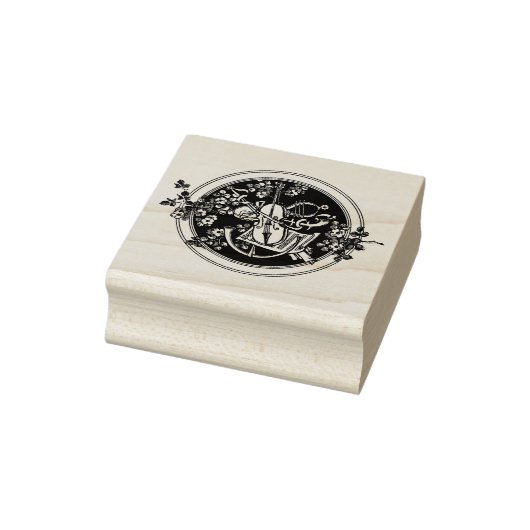 Violin Rubberstempel (Stempel)