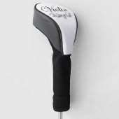 Violin Script Golfheadcover (Schuin)