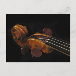 Violin Scroll Briefkaart