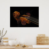 Violin Scroll Poster (Keuken)