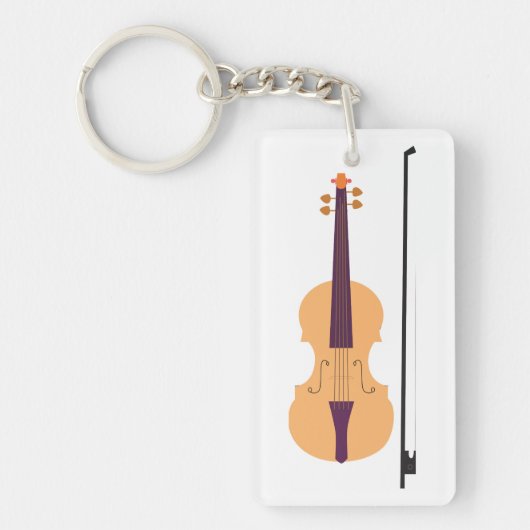 Violin Sleutelhanger (Voorkant)