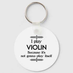 Violin - Speel zelf grappige deco-muziek Sleutelhanger