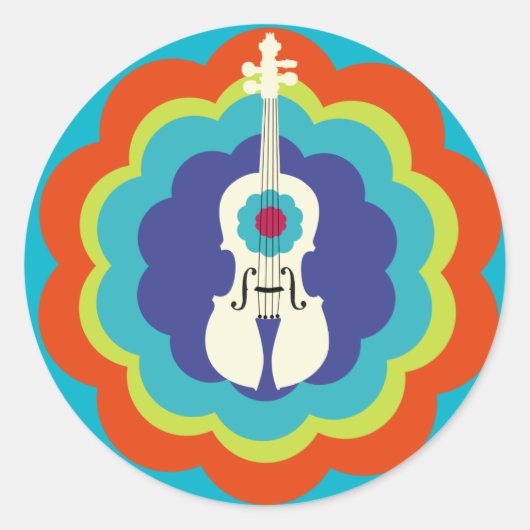 Violin Sticker (Voorkant)