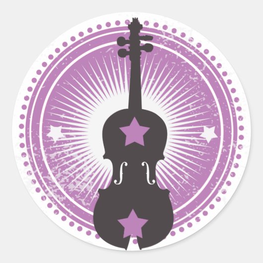 Violin Sticker (Voorkant)