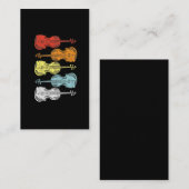 Violin String Instrument Player Gift voor muzikant Visitekaartje (Voorkant / Achterkant)