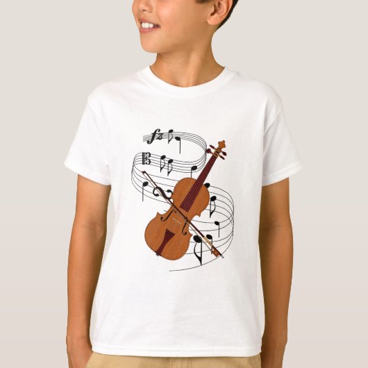 Violin T-shirt (Voorkant)